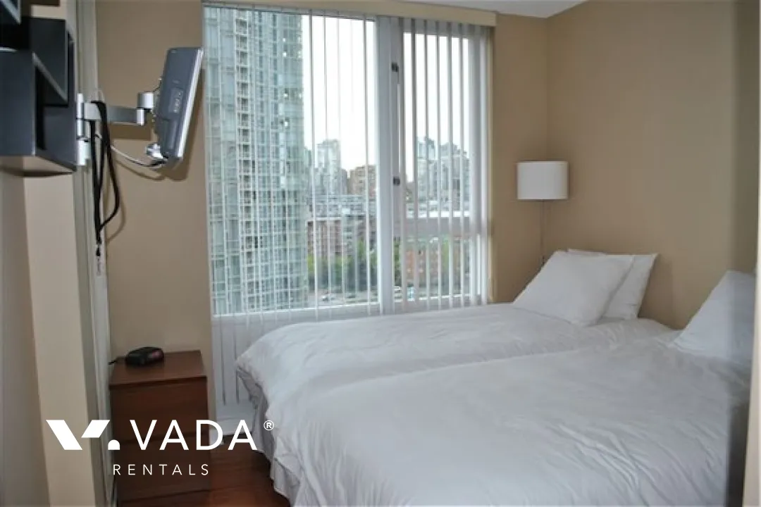 Quaywest in Yaletown - 2 Bedroom Apartment For Rent in Vancouver at 1605 - 1067 Marinaside Crescent, Vancouver, BC