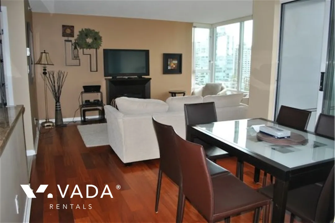 Quaywest in Yaletown - 2 Bedroom Apartment For Rent in Vancouver at 1605 - 1067 Marinaside Crescent, Vancouver, BC