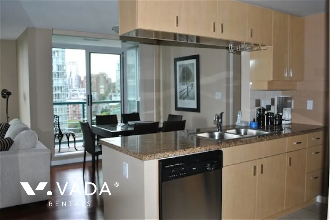 Quaywest in Yaletown - 2 Bedroom Apartment For Rent in Vancouver at 1605 - 1067 Marinaside Crescent, Vancouver, BC