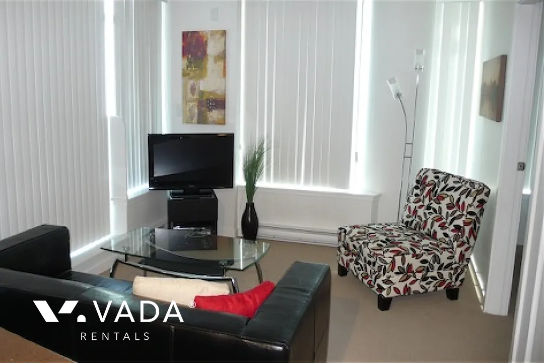 The Hudson in Downtown - Furnished 1 Bedroom Apartment For Rent in Vancouver at 1305 - 610 Granville Street, Vancouver, BC