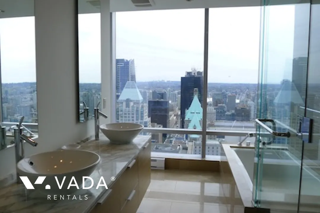 Shangri-La in Downtown - 2 Bedroom Apartment For Rent in Vancouver at 4006 - 1111 Alberni Street, Vancouver, BC