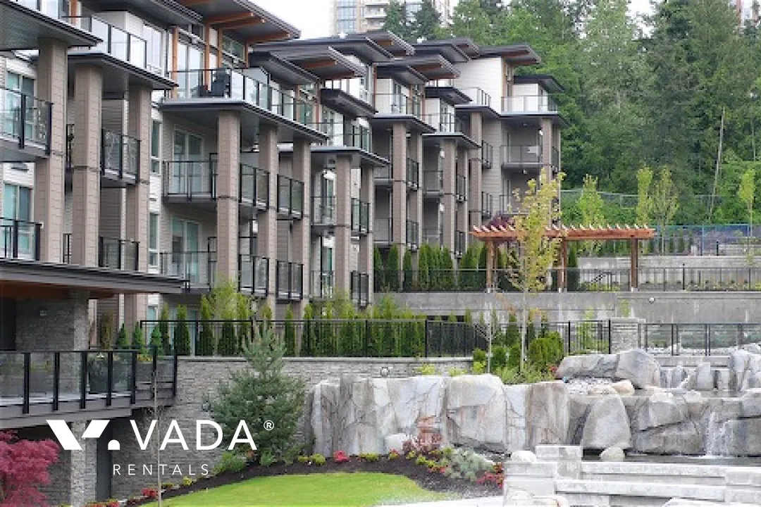 Green in South Slope - 3 Bedroom Townhouse For Rent in Burnaby at 101 - 7488 Byrnepark Walk, Burnaby, BC