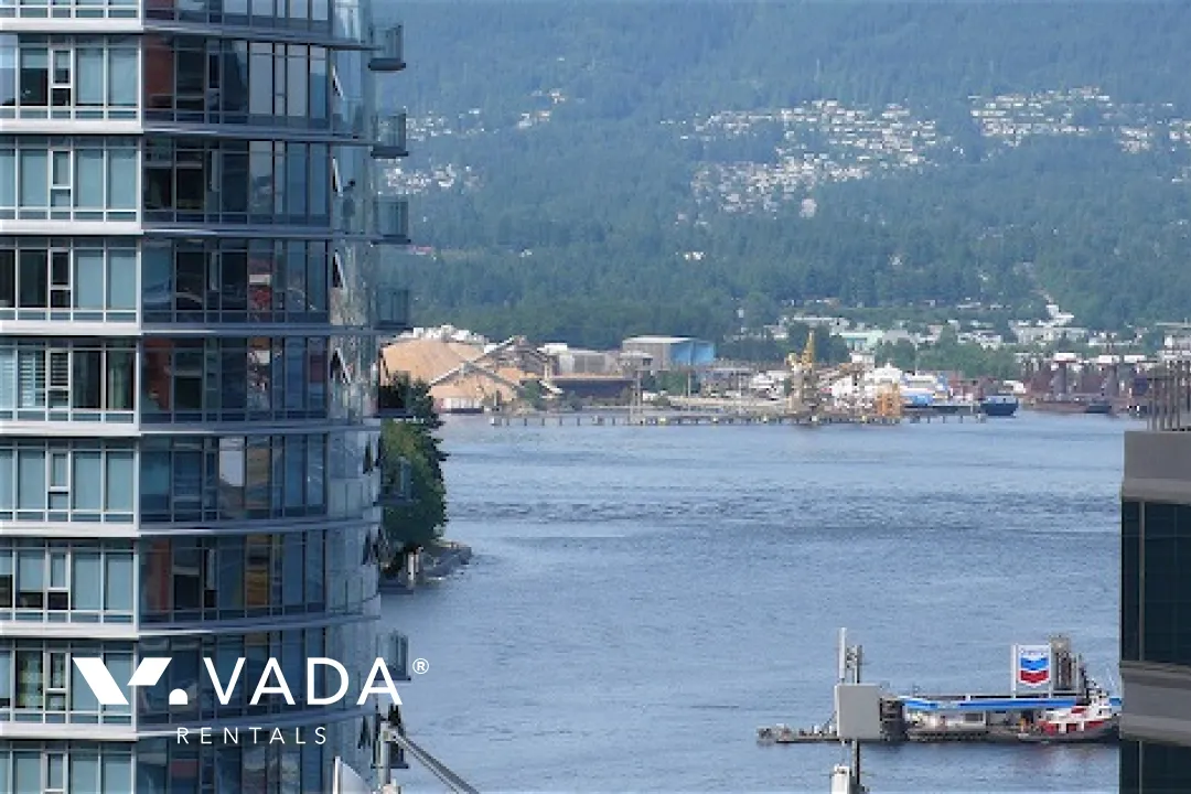 Sapphire in Coal Harbour - 1 Bedroom Apartment For Rent in Vancouver at 1803 - 1188 West Pender Street, Vancouver, BC