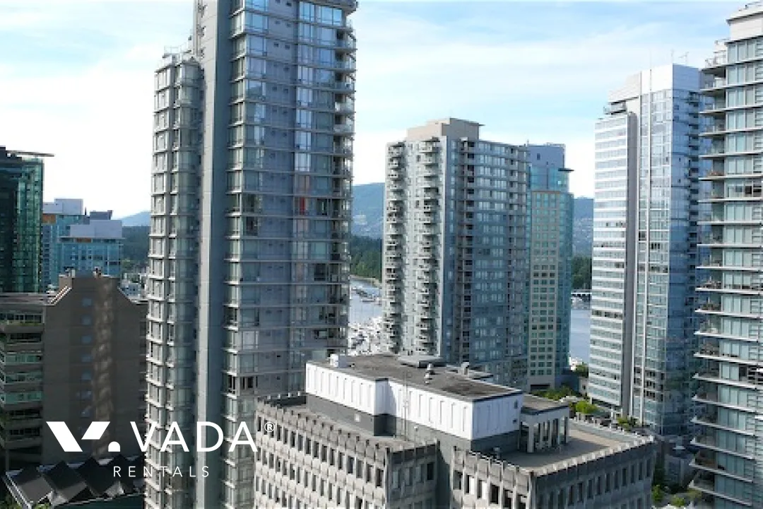 Sapphire in Coal Harbour - 1 Bedroom Apartment For Rent in Vancouver at 1803 - 1188 West Pender Street, Vancouver, BC