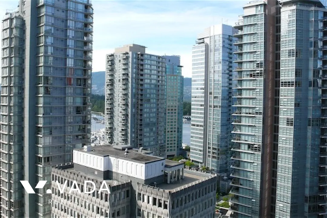 Sapphire in Coal Harbour - 1 Bedroom Apartment For Rent in Vancouver at 1803 - 1188 West Pender Street, Vancouver, BC