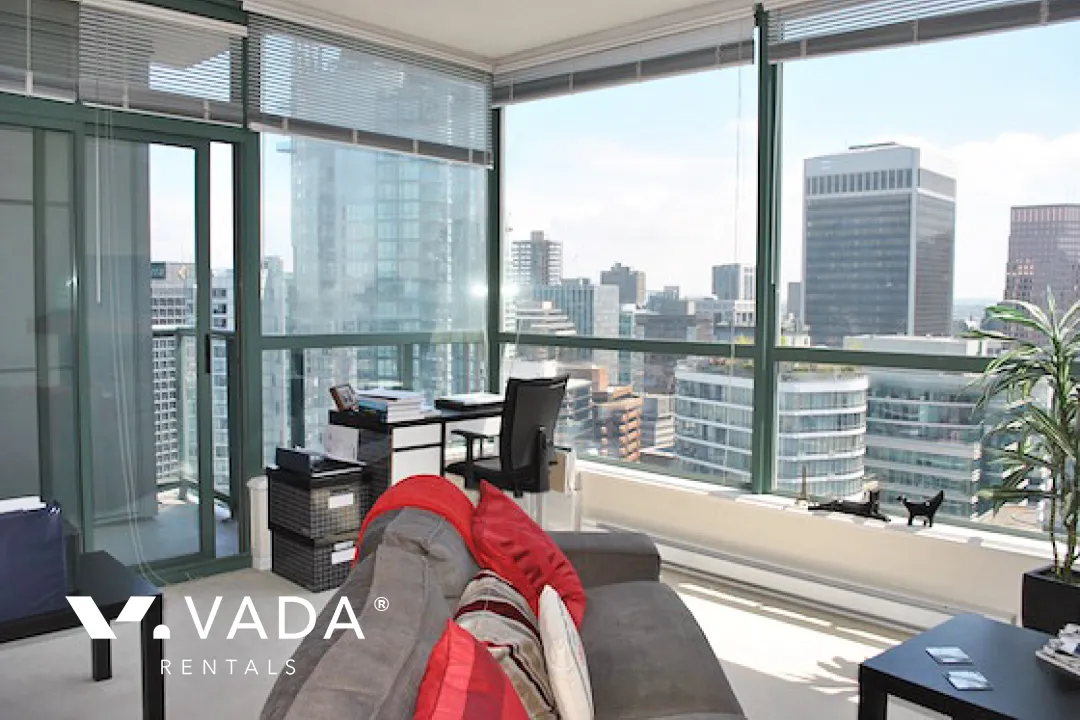 Venus in Downtown - 1 Bedroom Apartment For Rent in Vancouver at 3001 - 1239 West Georgia Street, Vancouver, BC