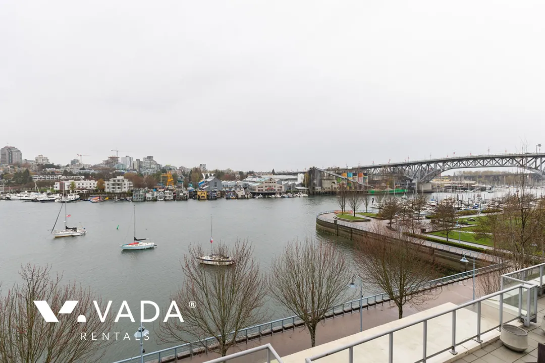 Kings Landing in Yaletown - 3 Bedroom Apartment For Rent in Vancouver at 603 - 426 Beach Crescent, Vancouver, BC
