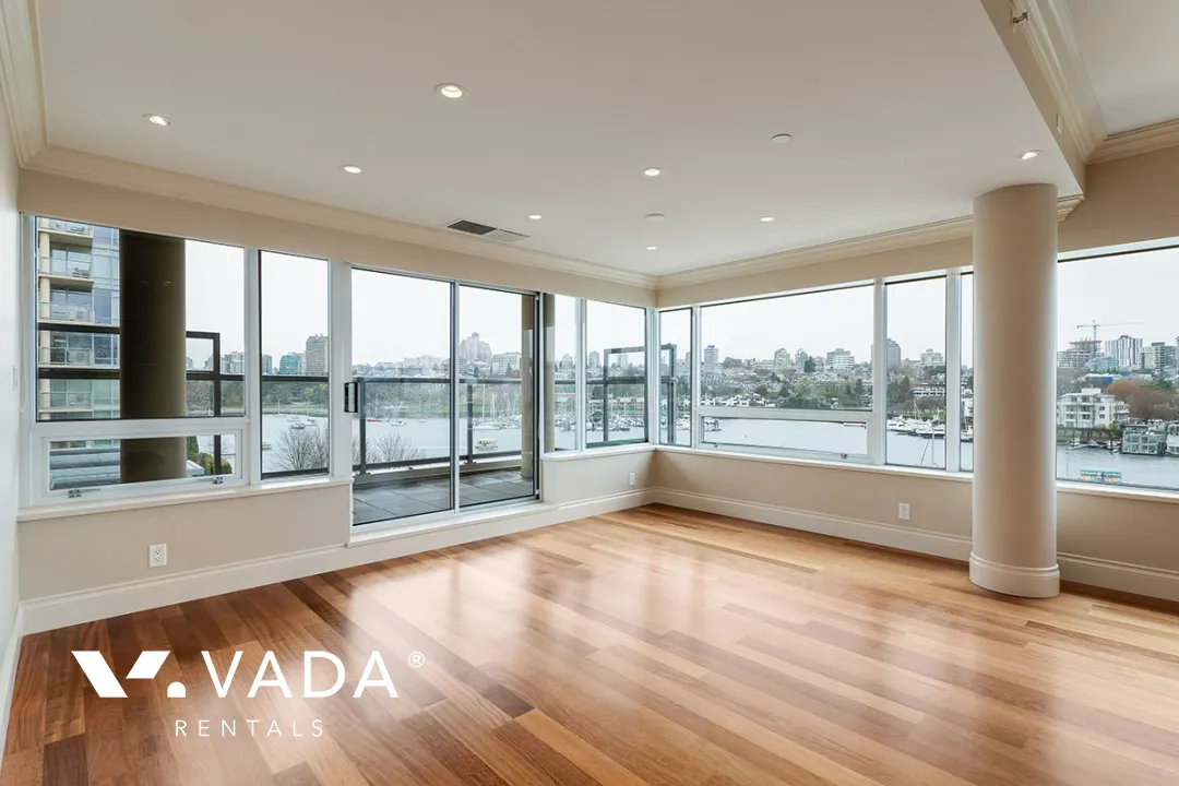 Kings Landing in Yaletown - 3 Bedroom Apartment For Rent in Vancouver at 603 - 426 Beach Crescent, Vancouver, BC