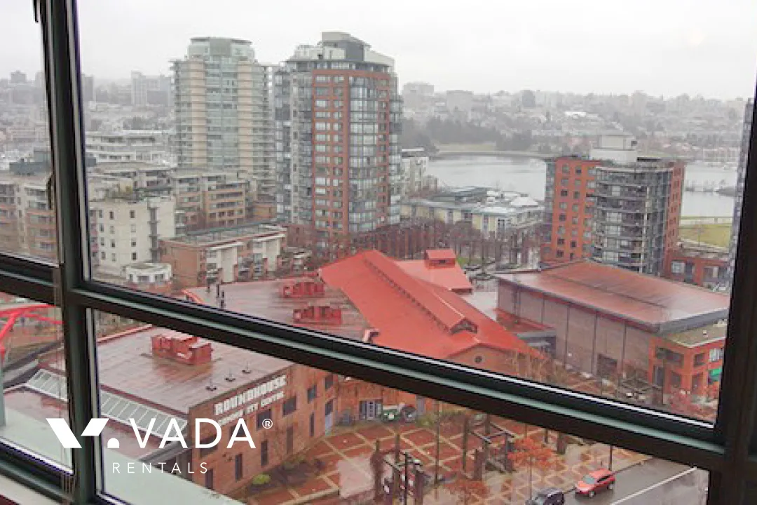 Pacific Plaza in Yaletown - 2 Bedroom Apartment For Rent in Vancouver at 1403 - 283 Davie Street, Vancouver, BC