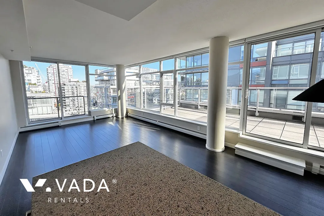 Wall Centre False Creek in Olympic Village - 2 Bedroom Apartment For Rent in Vancouver at 1404 - 108 West 1st Avenue, Vancouver, BC