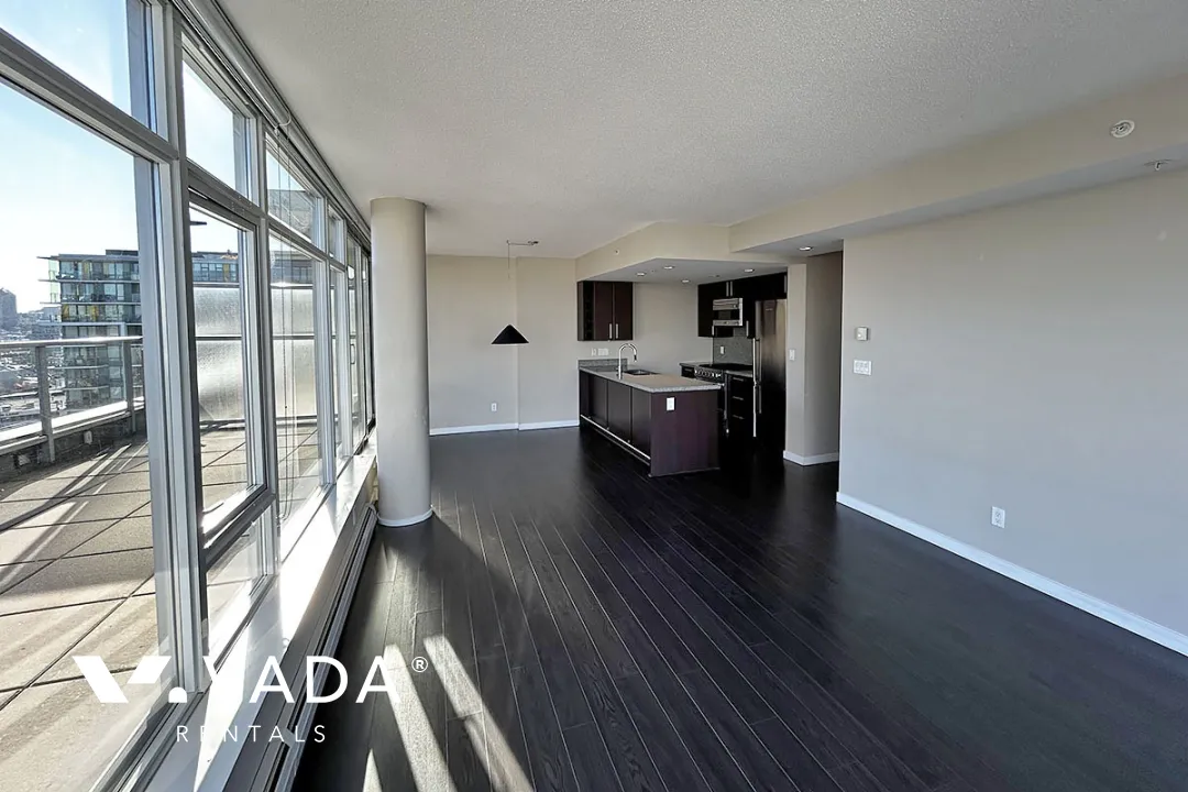 Wall Centre False Creek in Olympic Village - 2 Bedroom Apartment For Rent in Vancouver at 1404 - 108 West 1st Avenue, Vancouver, BC
