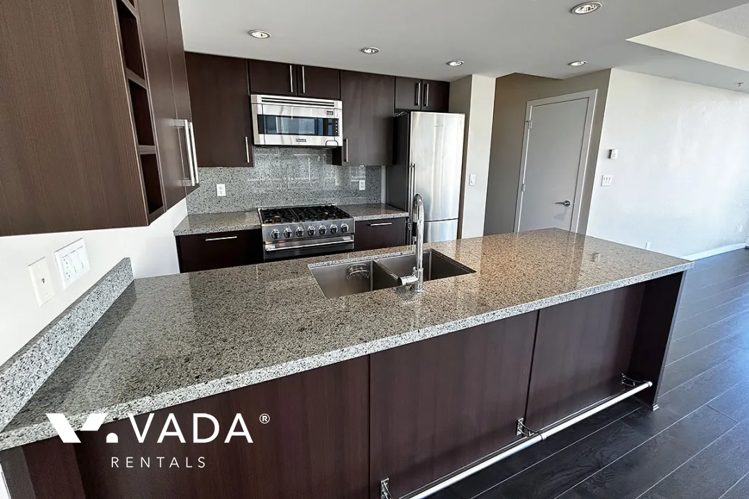 Wall Centre False Creek in Olympic Village - 2 Bedroom Apartment For Rent in Vancouver at 1404 - 108 West 1st Avenue, Vancouver, BC