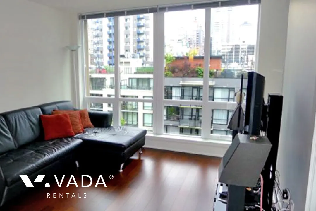 Donovan in Yaletown - 1 Bedroom Apartment For Rent in Vancouver at 805 - 1055 Richards Street, Vancouver, BC