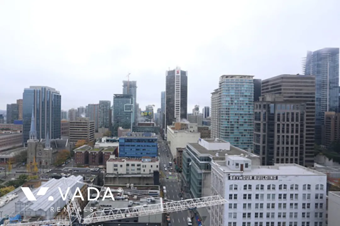 Conference Plaza in Downtown - 1 Bedroom Apartment For Rent in Vancouver at 2402 - 438 Seymour Street, Vancouver, BC