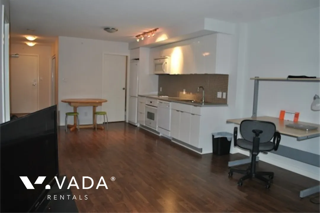 TV Towers in Downtown - 1 Bedroom Apartment For Rent in Vancouver at 1611 - 788 Hamilton Street, Vancouver, BC