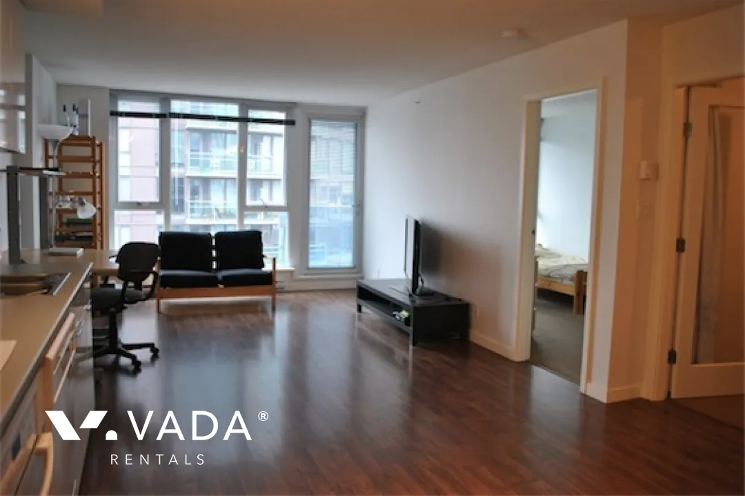 TV Towers in Downtown - 1 Bedroom Apartment For Rent in Vancouver at 1611 - 788 Hamilton Street, Vancouver, BC