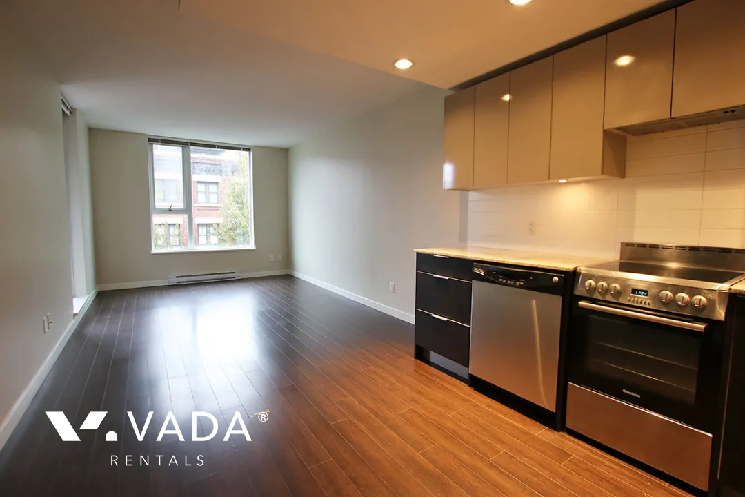 Maynards Block in Olympic Village - 1 Bedroom Apartment For Rent in Vancouver at 410 - 1919 Wylie St, Vancouver, BC, V5Y 0E7
