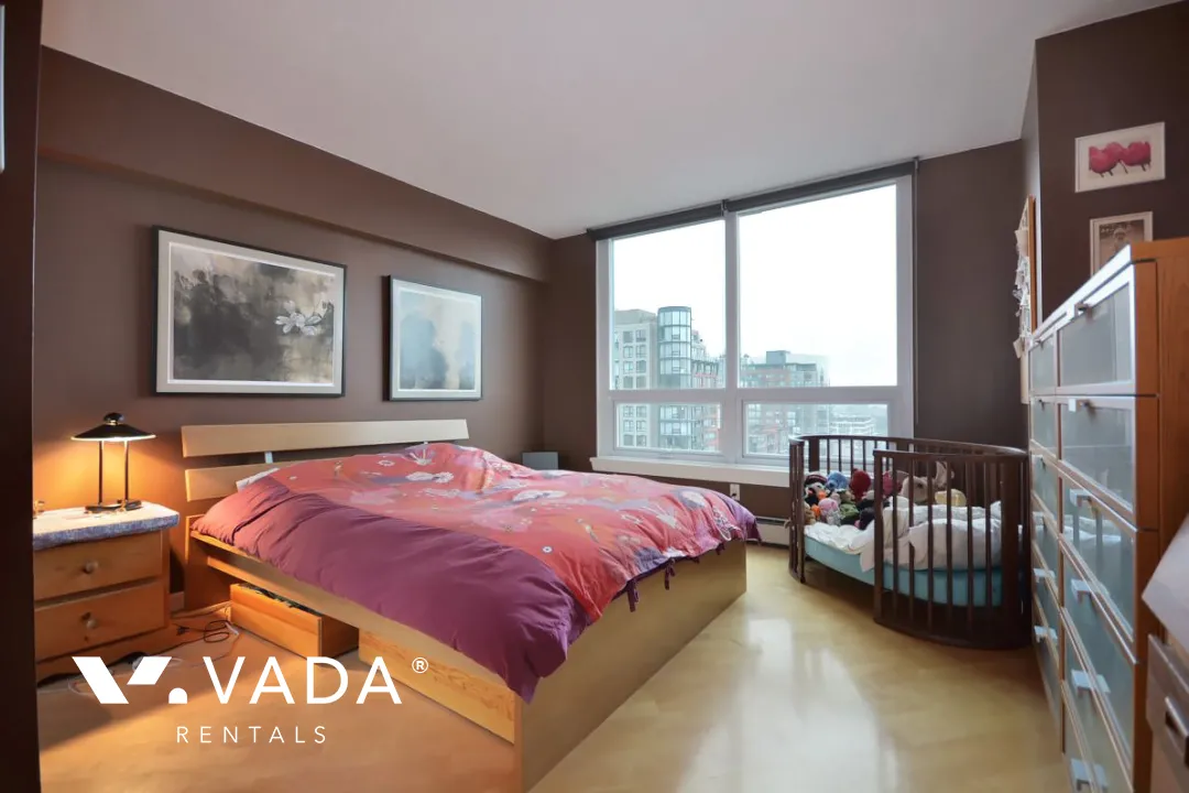 Governors Tower in Yaletown - 2 Bedroom Apartment For Rent in Vancouver at 1503 - 388 Drake Street, Vancouver, BC
