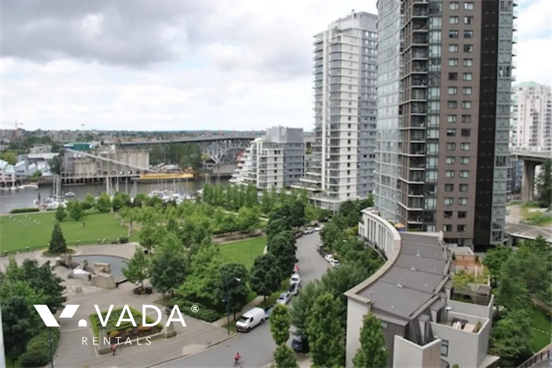 Azura in Yaletown - Furnished 1 Bedroom Apartment For Rent in Vancouver at 1105 - 1438 Richards Street, Vancouver, BC