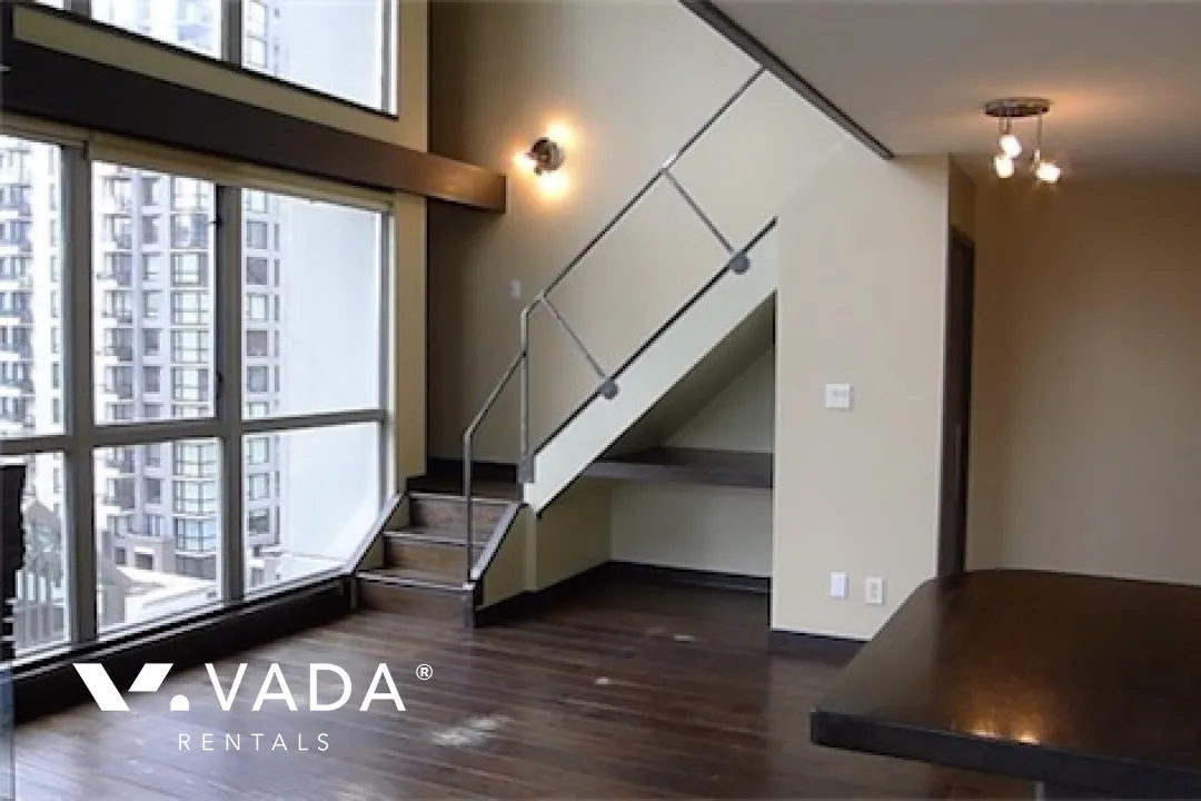 Metropolis in Yaletown - 1 Bedroom Loft For Rent in Vancouver at 801 - 1238 Richards Street, Vancouver, BC