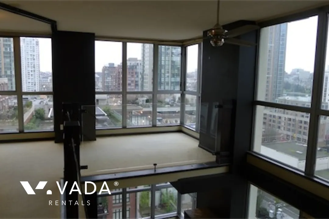 Metropolis in Yaletown - 1 Bedroom Loft For Rent in Vancouver at 801 - 1238 Richards Street, Vancouver, BC