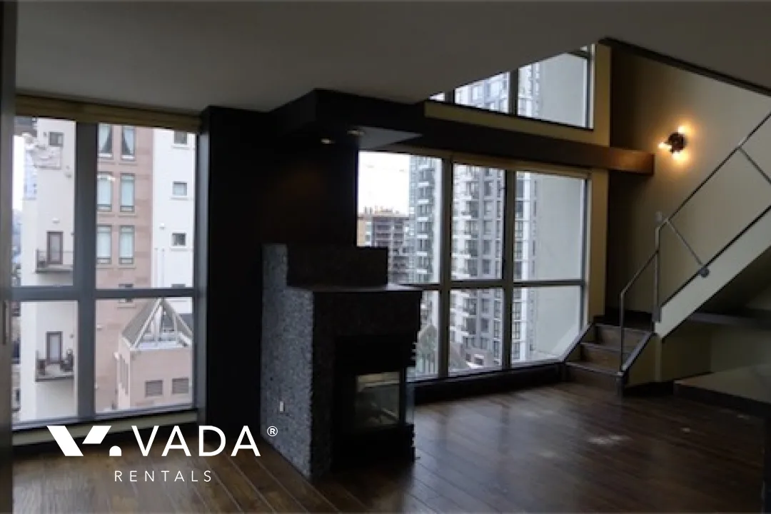 Metropolis in Yaletown - 1 Bedroom Loft For Rent in Vancouver at 801 - 1238 Richards Street, Vancouver, BC