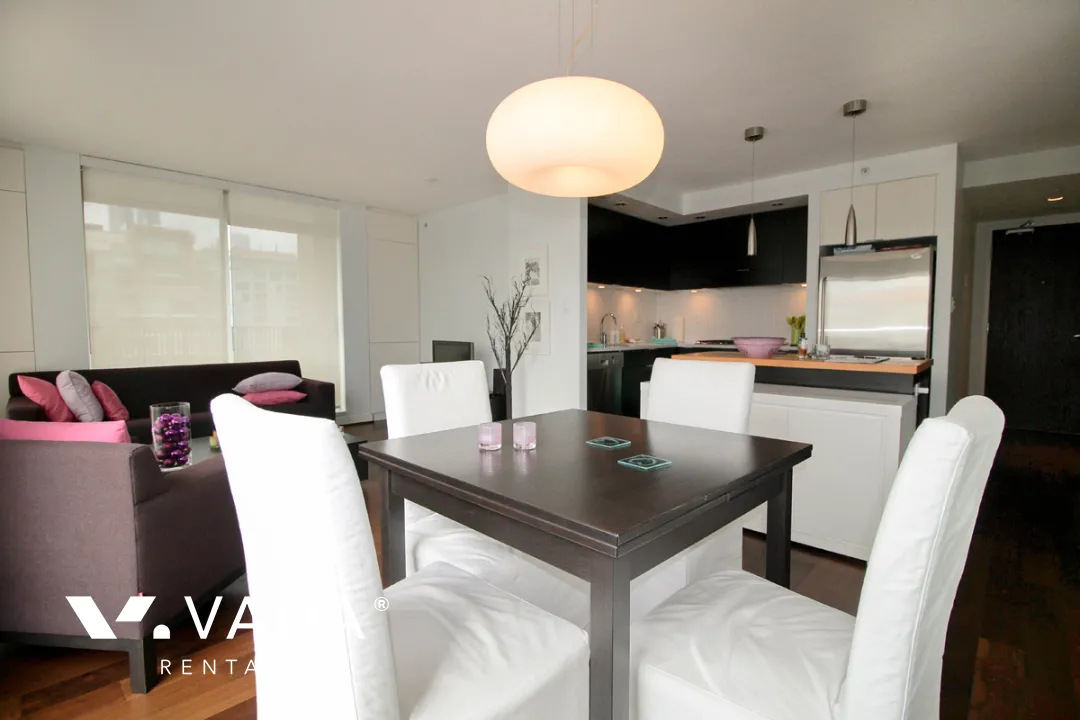 Domus in Yaletown - Furnished 2 Bedroom Apartment For Rent in Vancouver at 1602 - 1055 Homer Street, Vancouver, BC, V6B 1G3