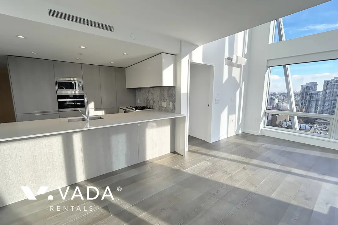 8X on The Park in Yaletown - 3 Bedroom Loft For Rent in Vancouver at 1807 - 1111 Richards Street, Vancouver, BC