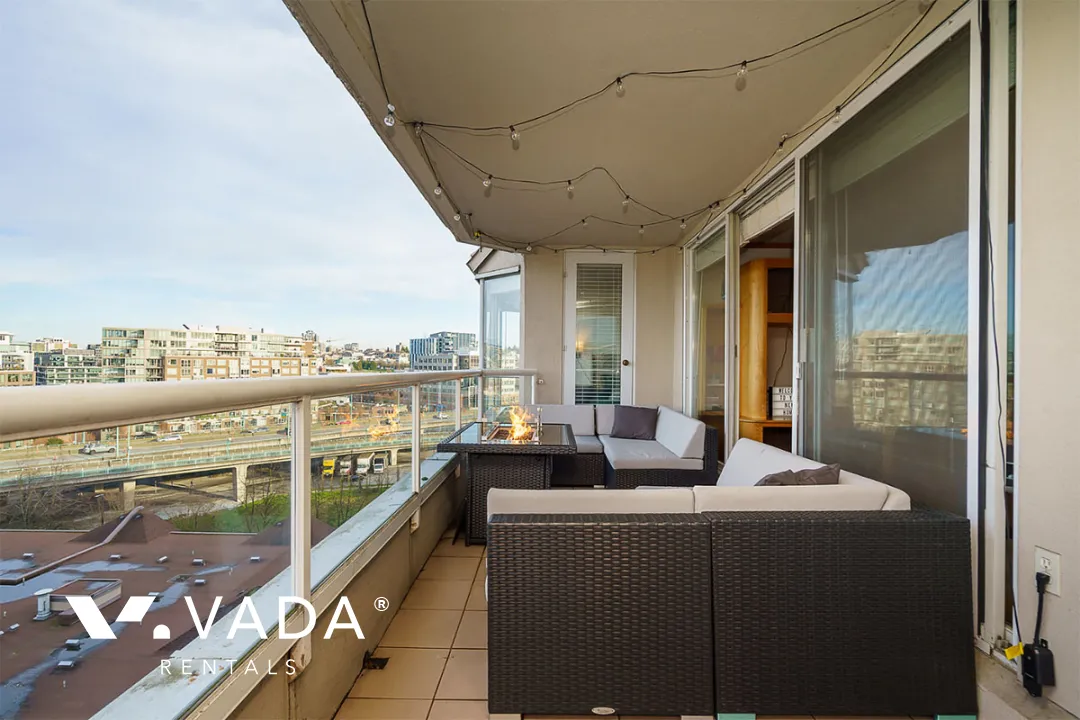 Newport Quay in Southeast False Creek - 2 Bedroom Penthouse For Rent in Vancouver at 1102 - 518 Moberly Road, Vancouver, BC, V5Z 4G3