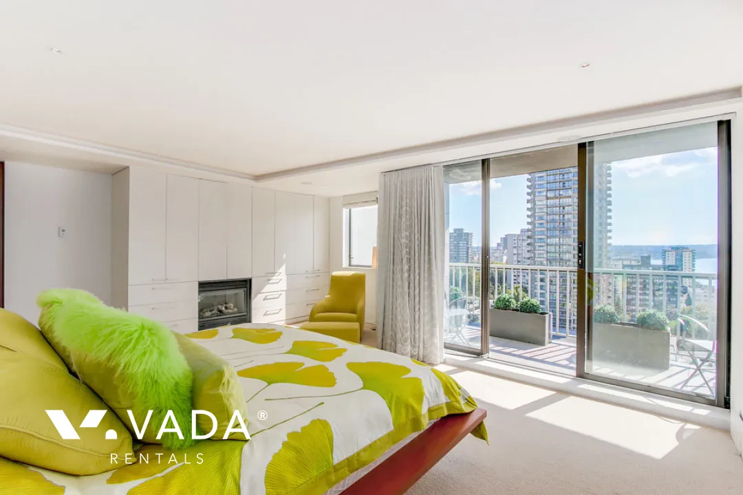 Barclay House in The West End - Ocean View 2 Bedroom Penthouse For Rent at 1604 - 1770 Barclay Street, Vancouver, BC, V6G 1K5