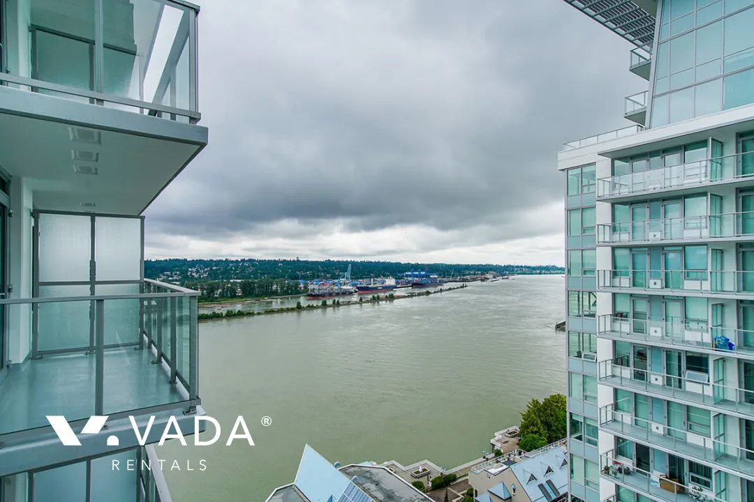 RiverSky in New Westminster Quay - 1 Bedroom Apartment For Rent in New Westminster at 2307 - 908 Quayside Drive, New Westminster, BC, V3M 0L4