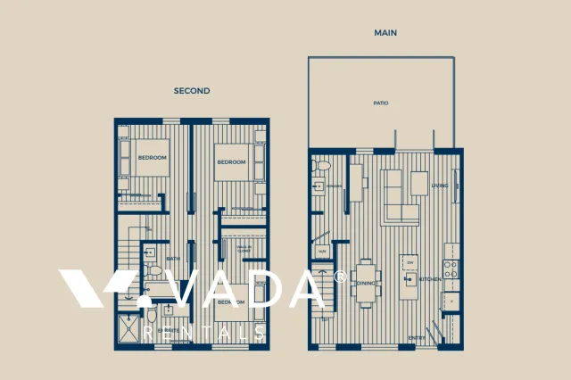 Victoria in Central Lonsdale - 3 Bedroom Apartment For Rent in North Vancouver at 127 East 12th Street, North Vancouver, BC - Floor Plan