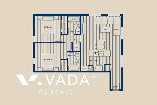 Victoria in Central Lonsdale - 2 Bedroom Apartment For Rent in North Vancouver at 127 East 12th Street, North Vancouver, BC - Floor Plan