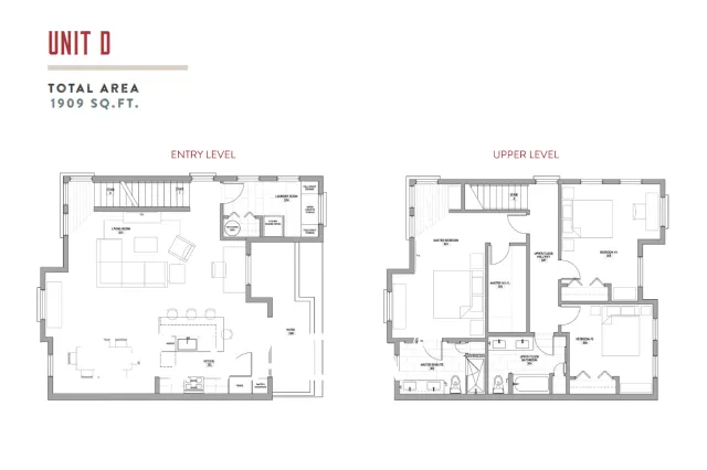 The Post in Ladner - 3 Bedroom Townhouse For Rent in Delta at 10 - 4771 54A Street, Delta, BC, V4K 0E4 - Floor Plan