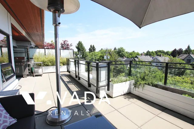 Kits West in Kitsilano - Furnished 2 Bedroom Apartment For Rent in Vancouver at 407 - 2858 West 4th Avenue, Vancouver, BC, V6K 1R2