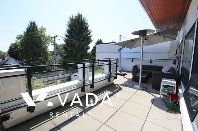 Kits West in Kitsilano - Furnished 2 Bedroom Apartment For Rent in Vancouver at 407 - 2858 West 4th Avenue, Vancouver, BC, V6K 1R2