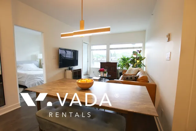 Kits West in Kitsilano - Furnished 2 Bedroom Apartment For Rent in Vancouver at 407 - 2858 West 4th Avenue, Vancouver, BC, V6K 1R2