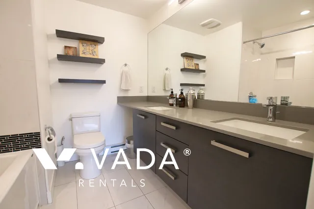 Kits West in Kitsilano - Furnished 2 Bedroom Apartment For Rent in Vancouver at 407 - 2858 West 4th Avenue, Vancouver, BC, V6K 1R2