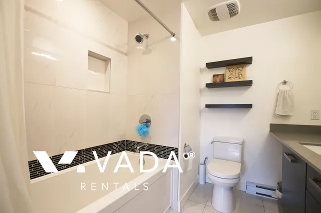 Kits West in Kitsilano - Furnished 2 Bedroom Apartment For Rent in Vancouver at 407 - 2858 West 4th Avenue, Vancouver, BC, V6K 1R2