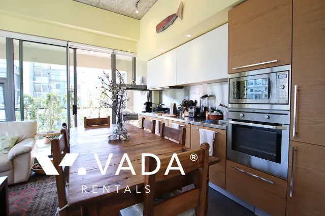 Exchange in Olympic Village - Furnished Studio For Rent in Vancouver at 405 - 388 West 1st Avenue, Vancouver, BC