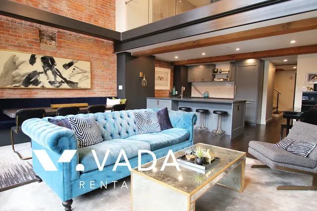 Bowman Lofts in Downtown - Furnished 1 Bedroom Loft For Rent in Vancouver at 303 - 528 Beatty Street, Vancouver, BC