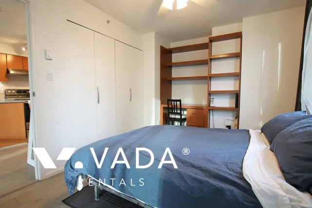 Metropolis in Yaletown - Furnished 1 Bedroom Loft For Rent in Vancouver at 405 - 1238 Richards Street, Vancouver, BC