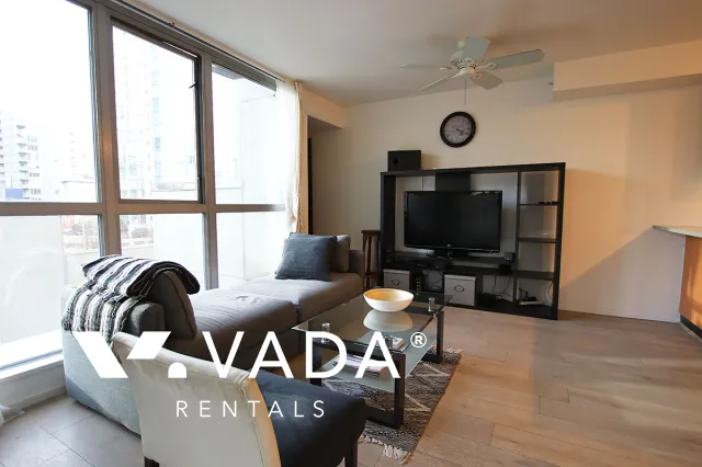 Metropolis in Yaletown - Furnished 1 Bedroom Loft For Rent in Vancouver at 405 - 1238 Richards Street, Vancouver, BC
