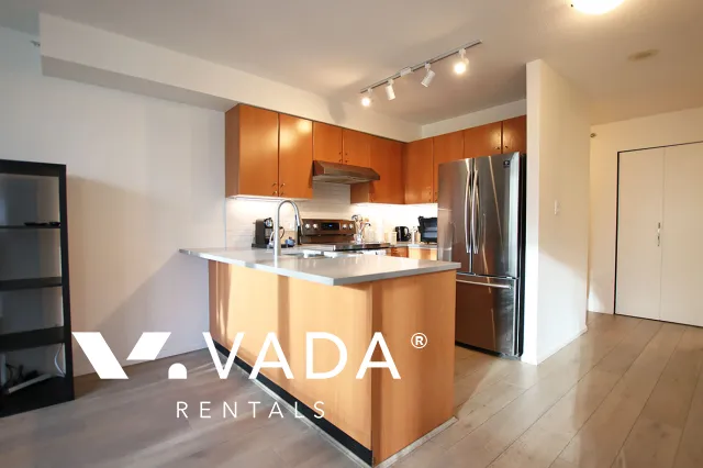 Metropolis in Yaletown - Furnished 1 Bedroom Loft For Rent in Vancouver at 405 - 1238 Richards Street, Vancouver, BC