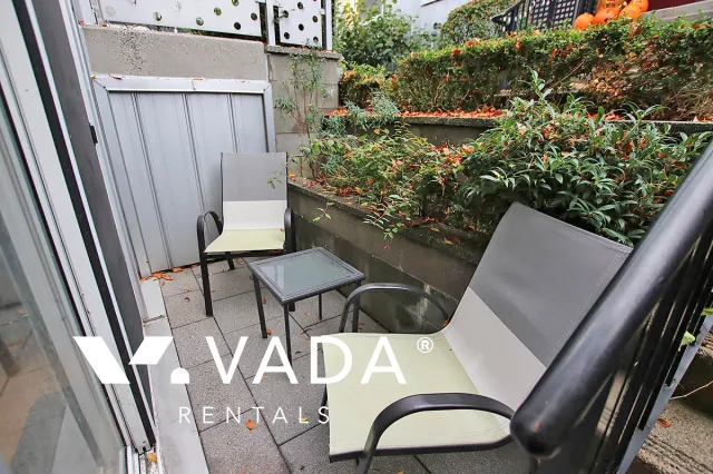 Bohemia in Fairview - Furnished 1 Bedroom Apartment For Rent in Vancouver at 116 - 672 West 6th Avenue, Vancouver, BC