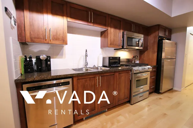Bohemia in Fairview - Furnished 1 Bedroom Apartment For Rent in Vancouver at 116 - 672 West 6th Avenue, Vancouver, BC