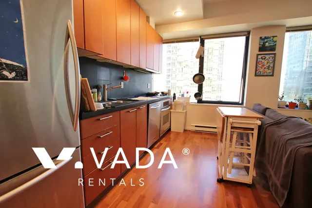 Qube in Coal Harbour - Studio For Rent in Vancouver at 905 - 1333 West Georgia Street, Vancouver, BC