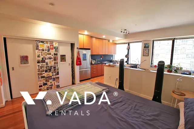 Qube in Coal Harbour - Studio For Rent in Vancouver at 905 - 1333 West Georgia Street, Vancouver, BC