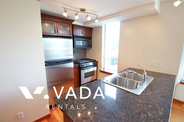 Murano Lofts in New Westminster Quay - 1 Bedroom Loft For Rent in New Westminster at 410 - 7 Rialto Court, New Westminster, BC