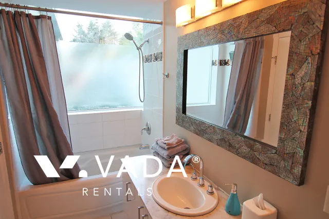 Premier at the Pier in Lower Lonsdale - Furnished 1 Bedroom Apartment For Rent in North Vancouver at 407 - 138 East Esplanade, North Vancouver, BC